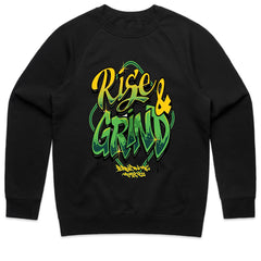 Urban Hustle: Rise & Grind Graffiti Tee