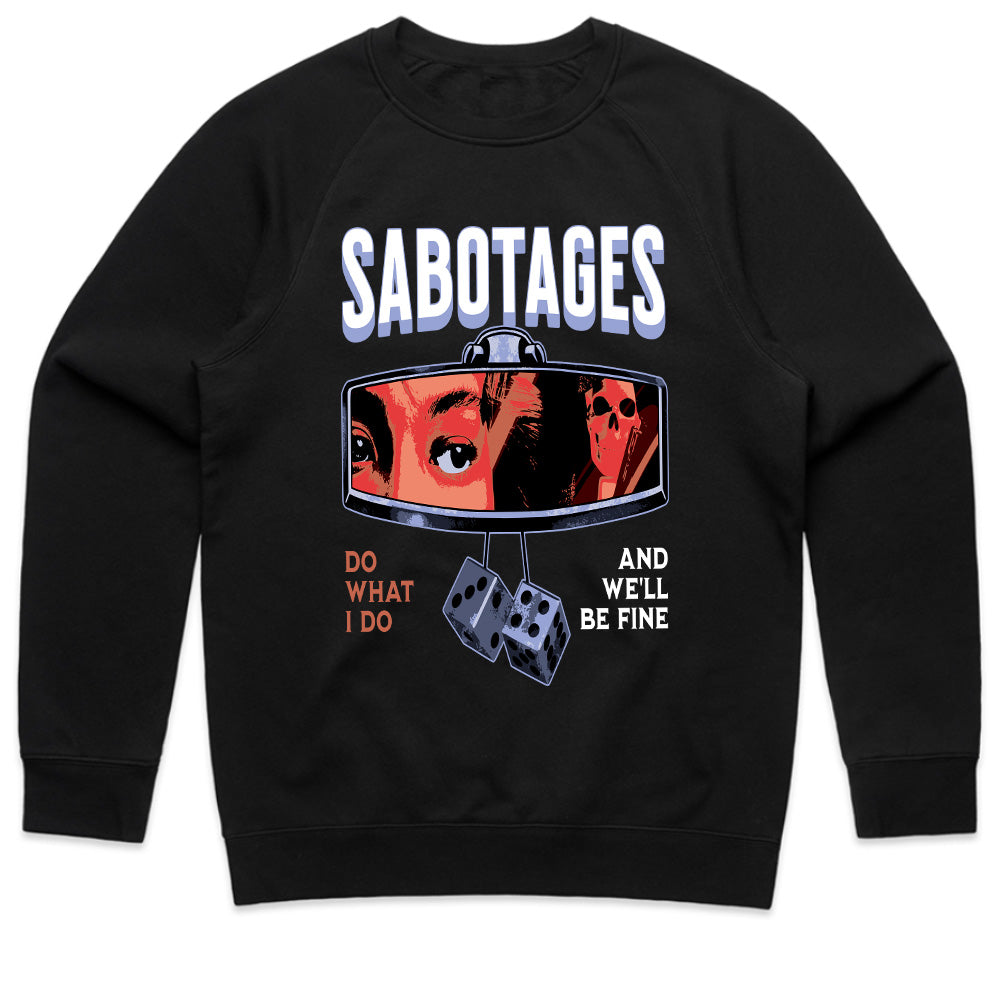 Rearview Reckoning: Sabotage Noir Tee