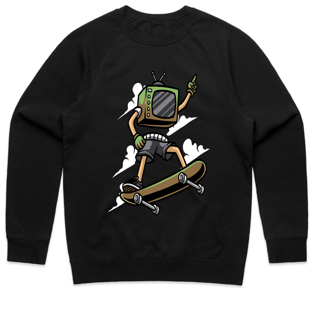 Retro Skater: TV Head Ride Tee