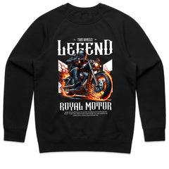 Two Wheels Legend T-Shirt – Ride Hard, Rule the Road