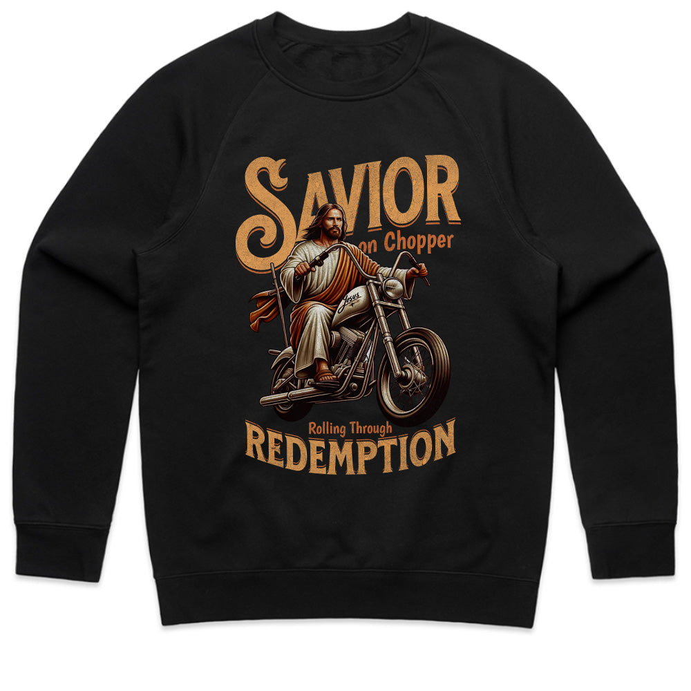 Redemption Rider: Savior on Chopper Graphic Tee