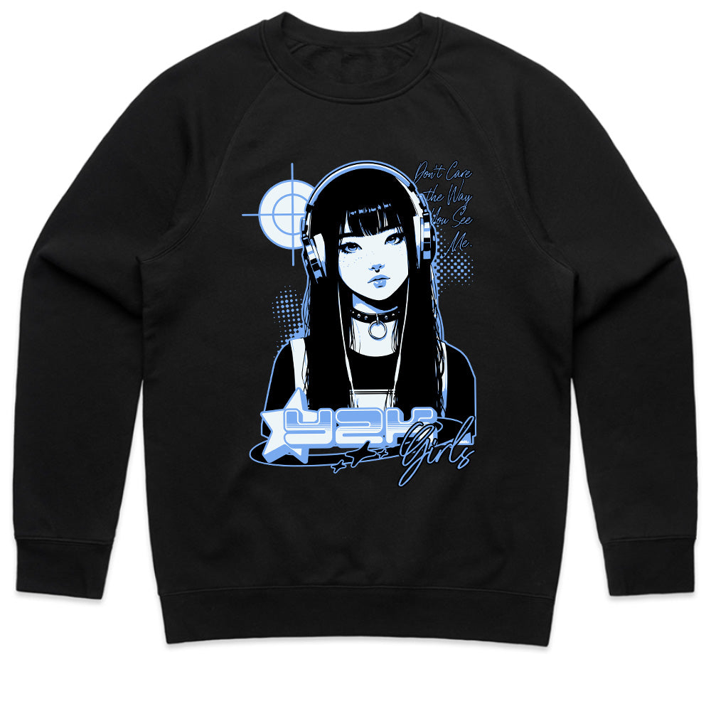 Neo-Noir Y2K Rebel Girl Tee