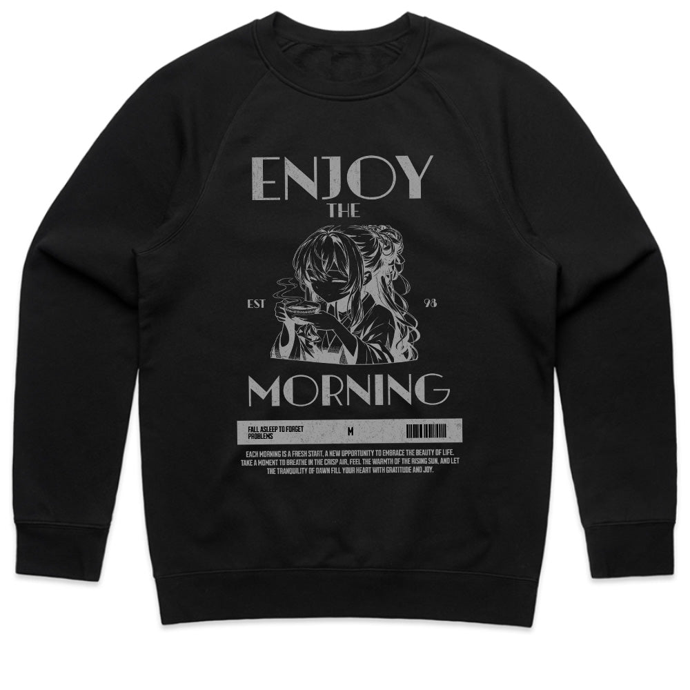 Zen Dawn: Enjoy the Morning Anime Tee