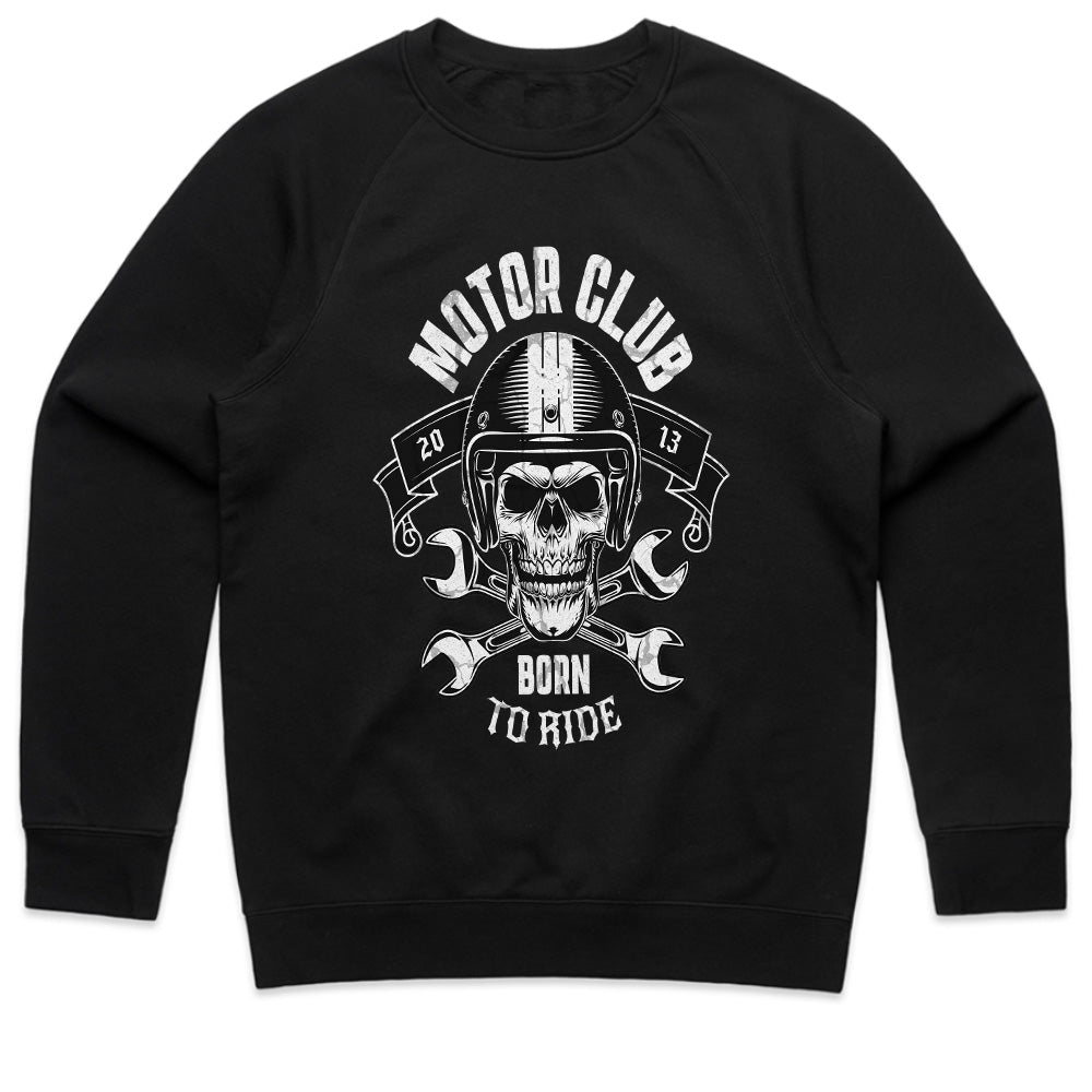 Motor Club Born to Ride T-Shirt – Brotherhood, Power & the Open Road