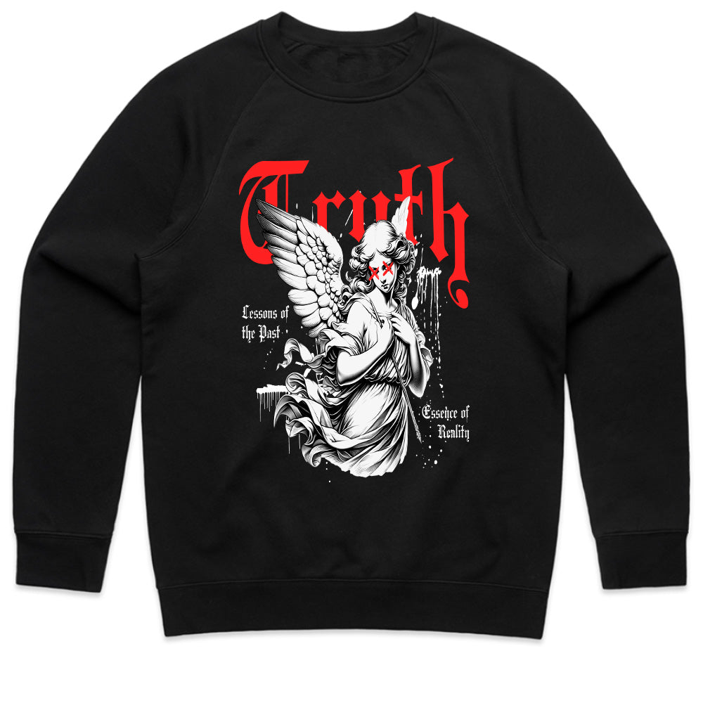 Veiled Verity: Gothic Angel Truth Tee