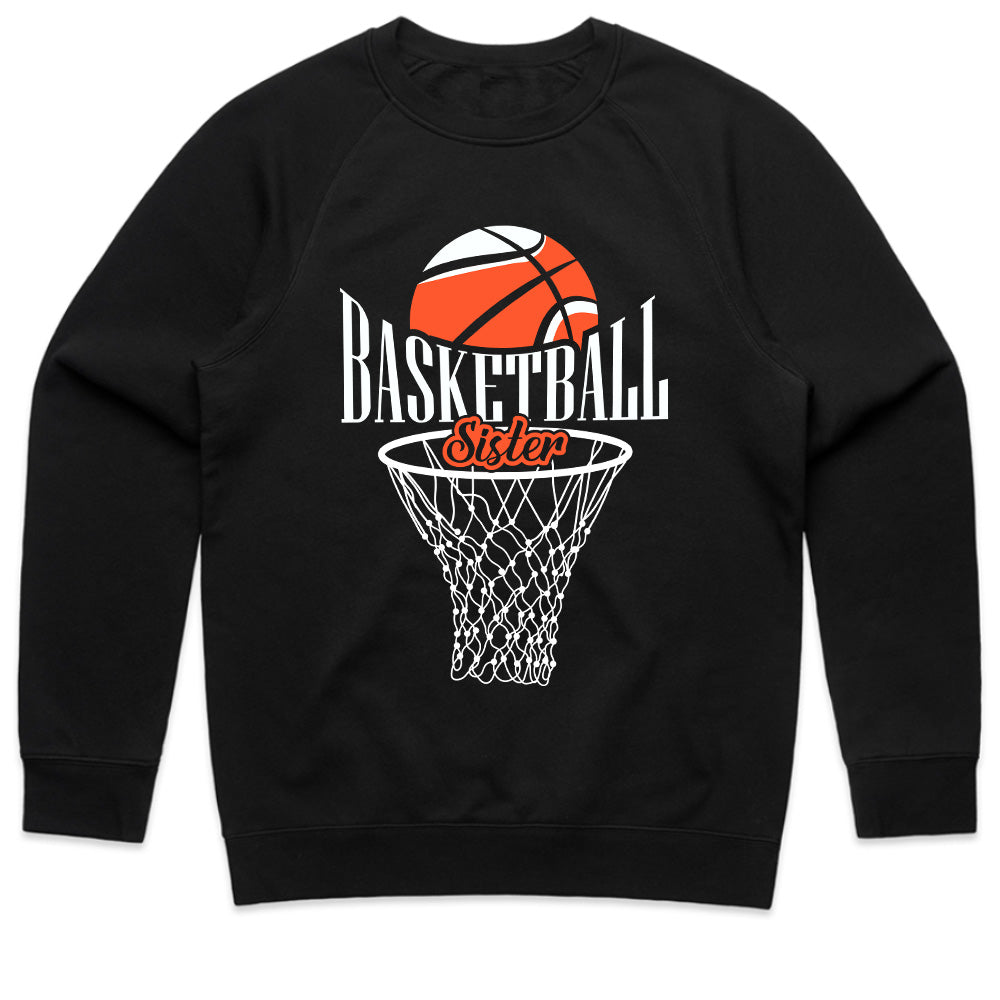 Courtside Sister Basketball Tee