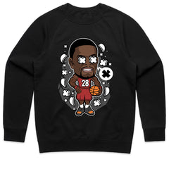 Game Over: Cartoon Hoops Legend Tee