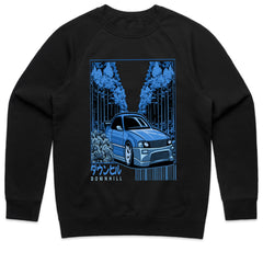 Downhill Touge Racer T-Shirt – Night Drift Forest Run Edition