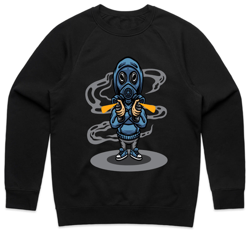 Gas Mask Rebel: Urban Survivalist Tee
