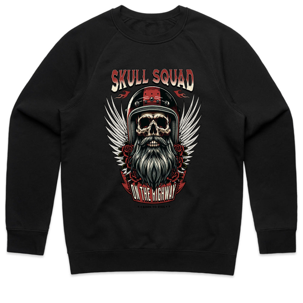Skull Squad Biker T-Shirt – Ride Hard, Rule the Highway