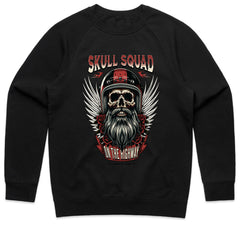 Skull Squad Biker T-Shirt – Ride Hard, Rule the Highway
