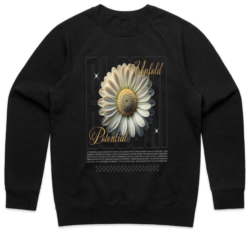 Unfold Potential: Blossom Resilience Tee