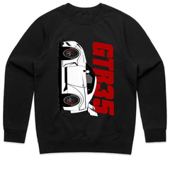 GT-R35 Side Profile Performance T-Shirt – Pure JDM Power