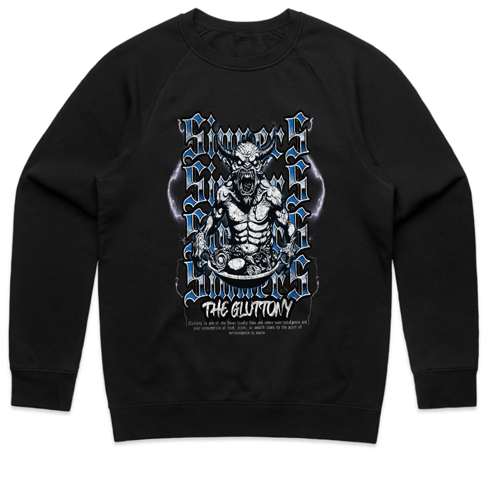 Sinful Hunger: Gluttony Demon Graphic Tee