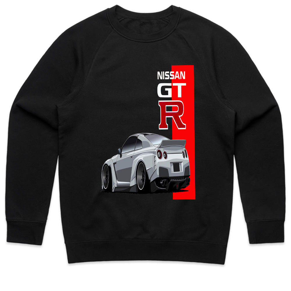 Nissan GT-R R35 Rear View Masterpiece T-Shirt – Widebody Legend