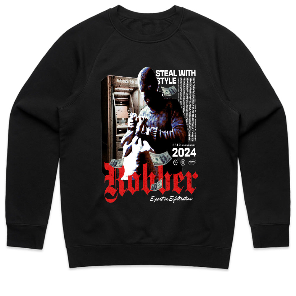 Urban Heist: Robber Aesthetic Statement Tee