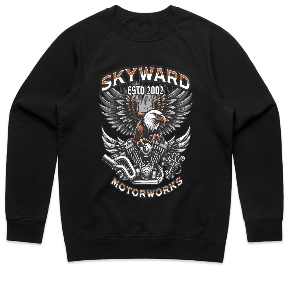 Skyward Motorworks T-Shirt – Power, Freedom & Precision