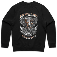 Skyward Motorworks T-Shirt – Power, Freedom & Precision