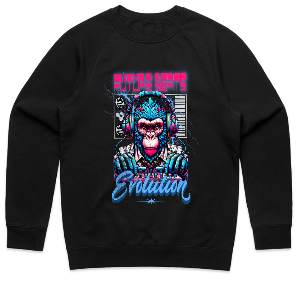 Future Beats Evolution" Neon DJ Ape Tee