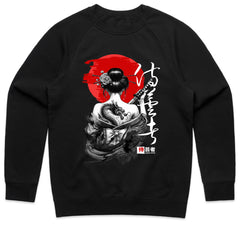 Dragon Geisha: Crimson Moon Warrior Tee
