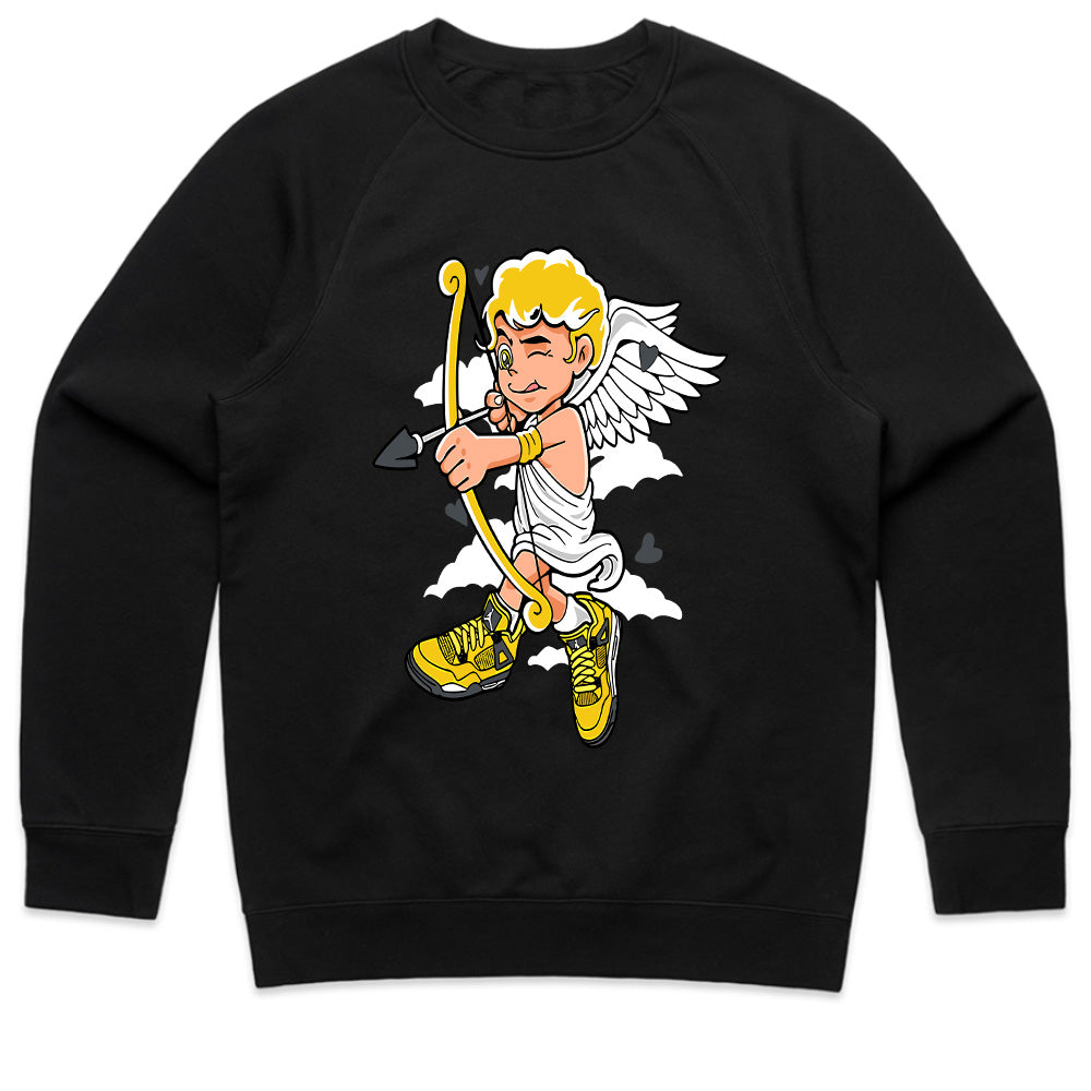 Cupid Kicks: Sneakerhead Angel Tee