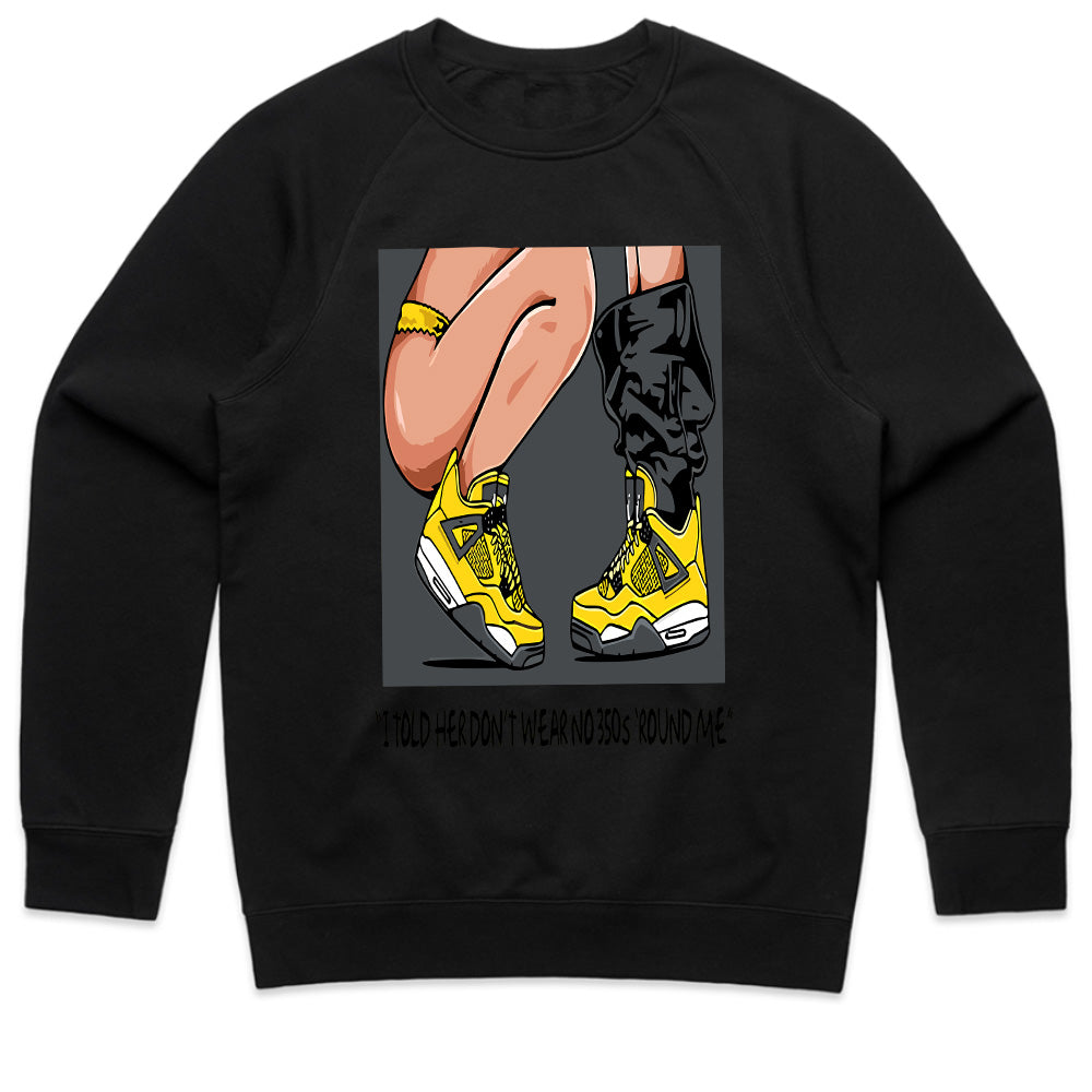 Sneaker Flex: Yellow Heat Tee