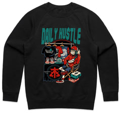 Daily Hustle" Streetwear Entrepreneur Tee