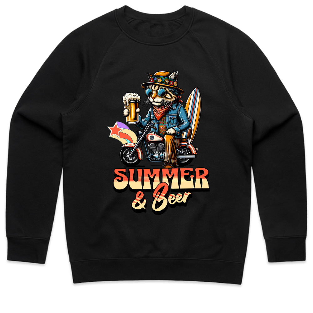 Summer & Beer Biker T-Shirt – Ride, Relax & Enjoy the Vibes