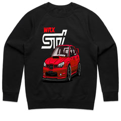 Red WRX STI JDM Power Drift T-Shirt