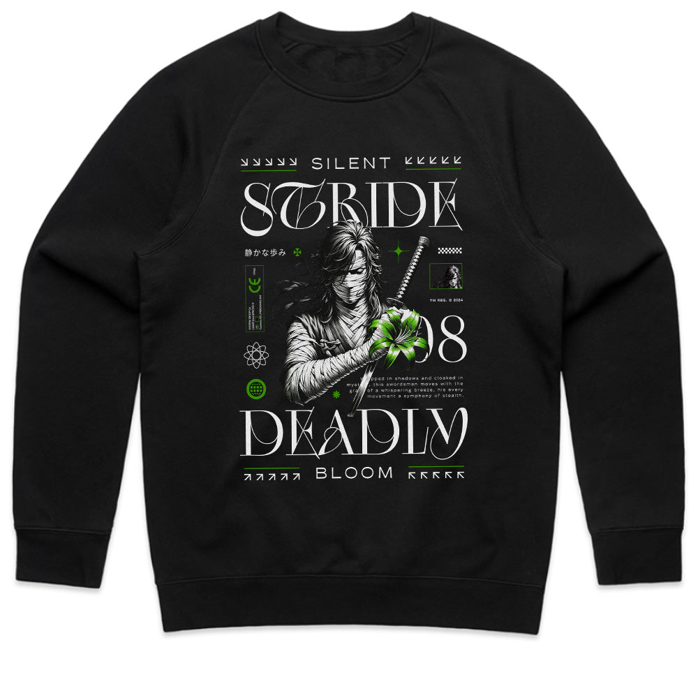Silent Stride: Deadly Bloom Ninja Tee