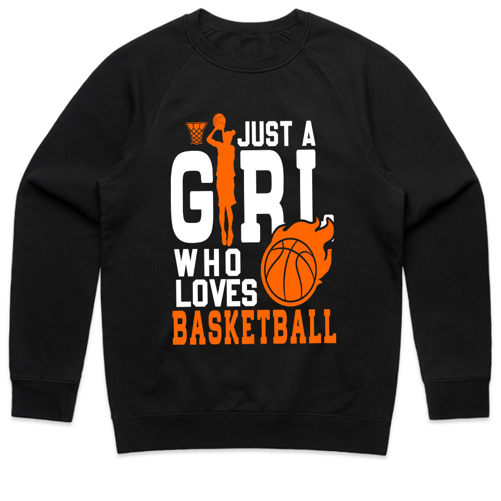 Court Queen: Just a Girl Who Loves Basketball Tee