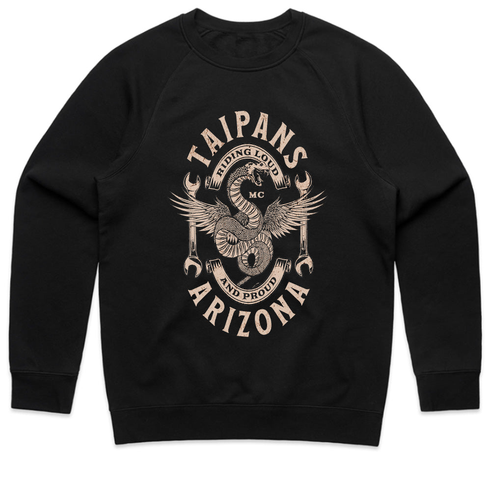 Taipans Riding Loud" MC Arizona Tee