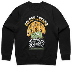 Golden Dreams, Silver Reality" Wealth Manifestation Tee