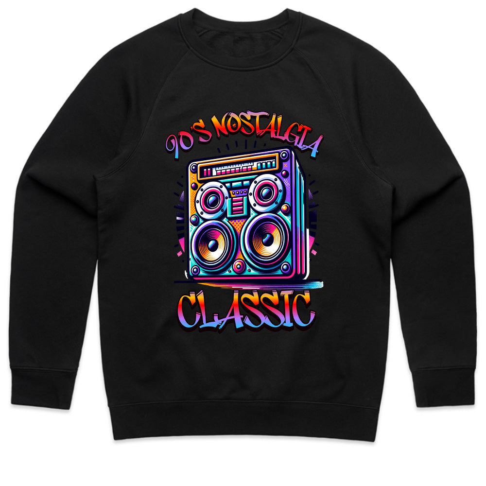 90's Nostalgia: Classic Boombox Tee