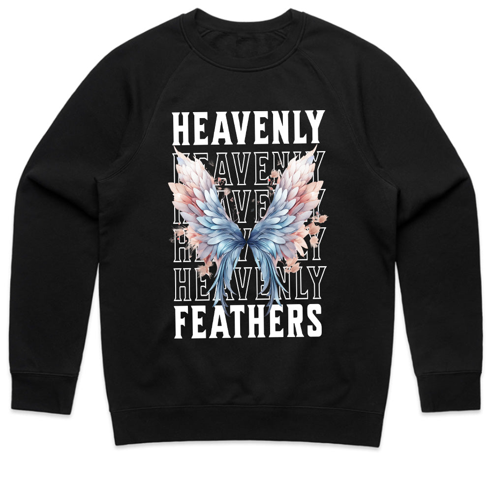 Heavenly Feathers: Angelic Winged Elegance Tee