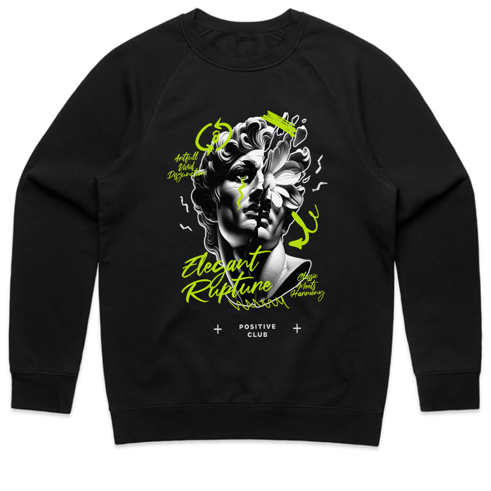 Elegant Rupture: Neo-Classic Distortion Tee