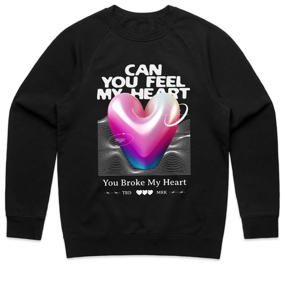 Can You Feel My Heart: Neon Lovewave Tee