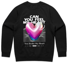 Can You Feel My Heart: Neon Lovewave Tee