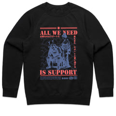 All We Need Is Support: Samurai Loyalty Tee