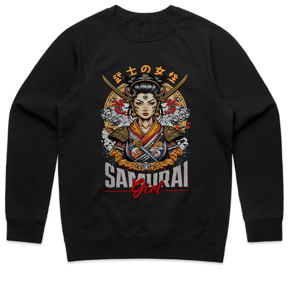 Bushido Beauty: Samurai Girl Warrior Tee