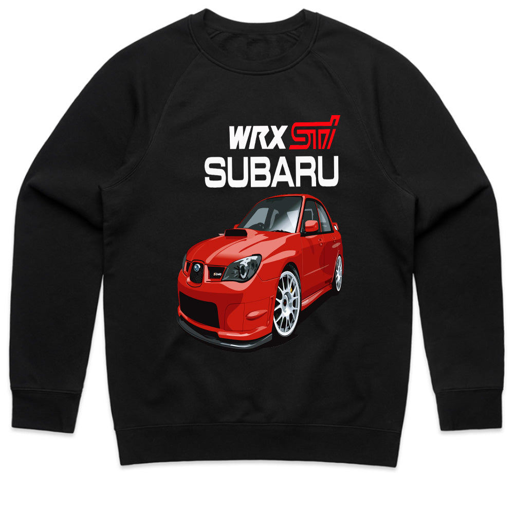 Subaru WRX STI Red Edition T-Shirt – Rally Legend Style