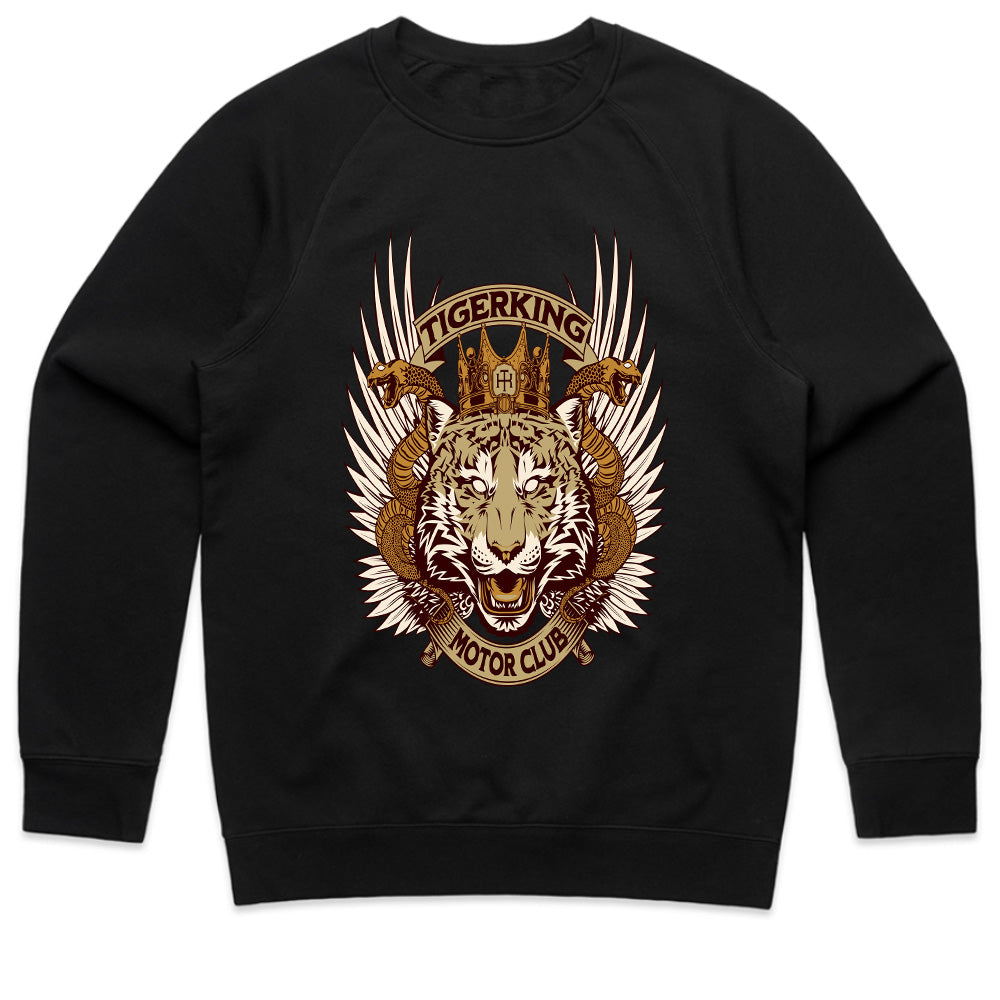 Tiger King Motor Club T-Shirt – Royal Power & Untamed Spirit