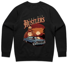 The Big Hustlers: Sunset Drive Classic Car Graphic Tee