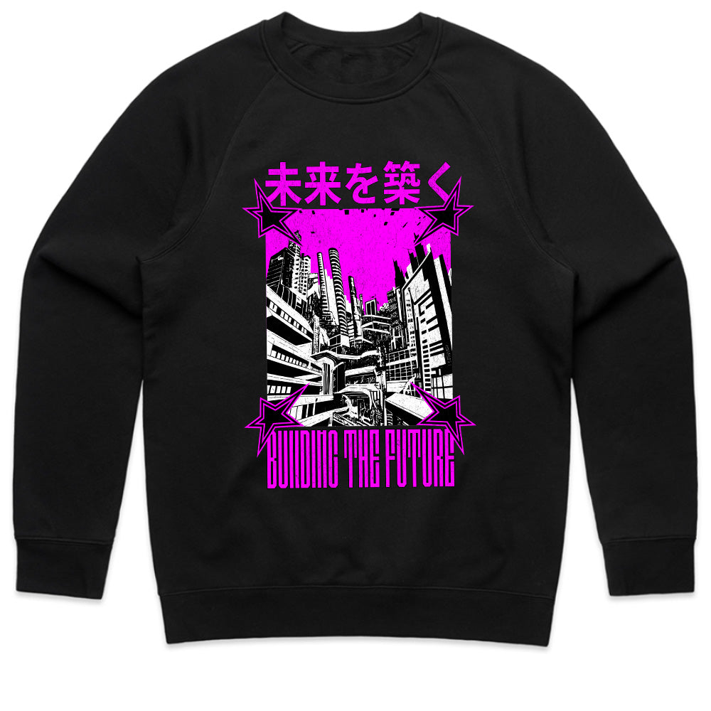Neo-Tokyo Vision: Building The Future Cyberpunk Graphic