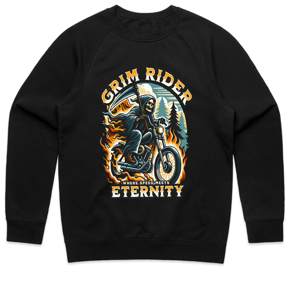 Grim Rider Biker T-Shirt – Where Speed Meets Eternity