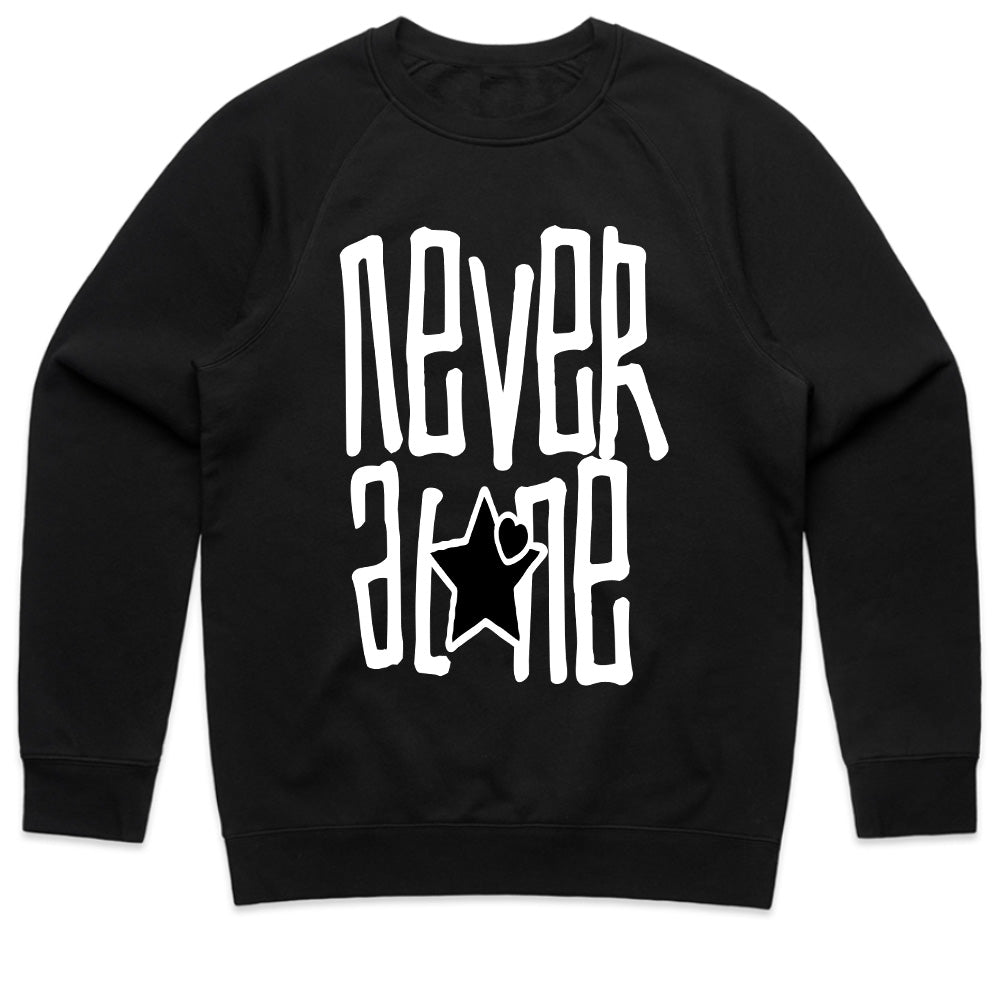 Never Alone: Heart & Star Statement Tee