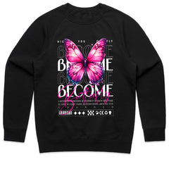 Become Butterfly: Transformation Tee