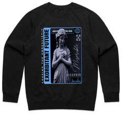 Digital Despair: “Exorbitant Future” Gothic Glitch Tee