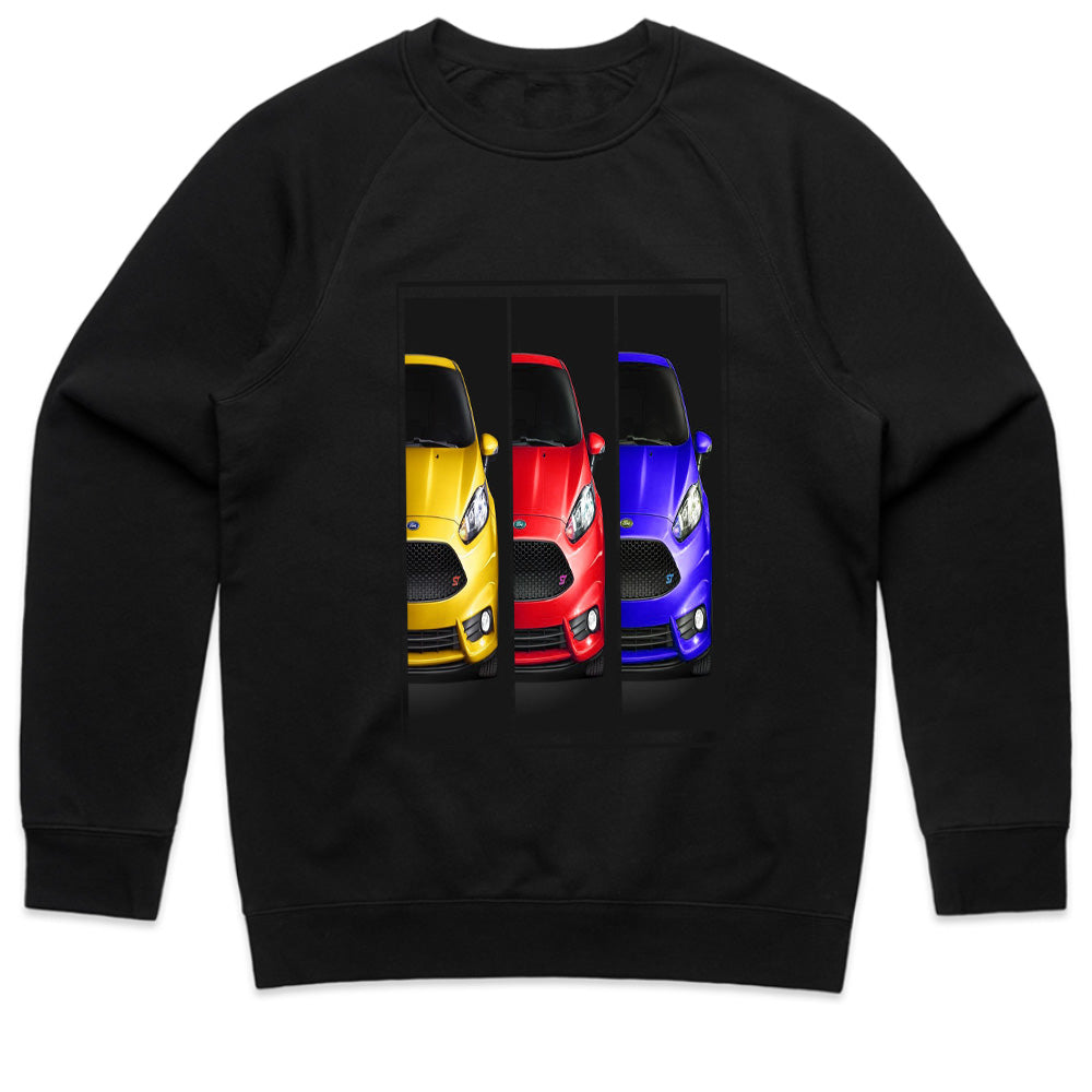 Fiesta ST Color Trio T-Shirt – Hot Hatch Spectrum Edition