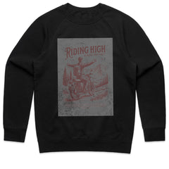 Riding High Vintage Biker Adventure T-Shirt